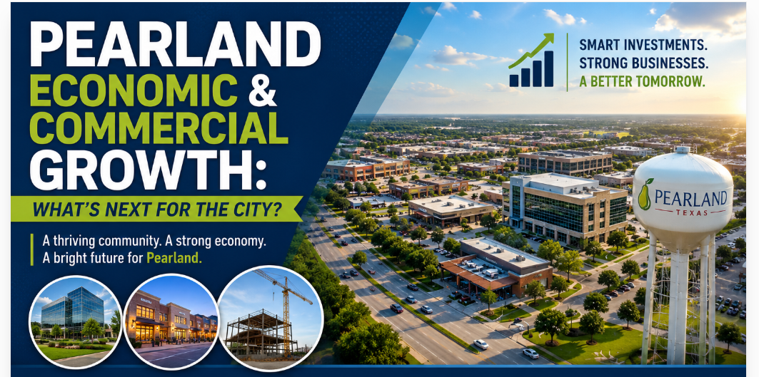 Economic and Commercial Growth of Pearland: Whats in Store for the City?