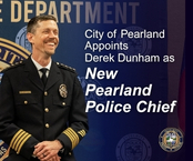 City of Pearland Appoints Lewis Harris as Pearland Fire Chief